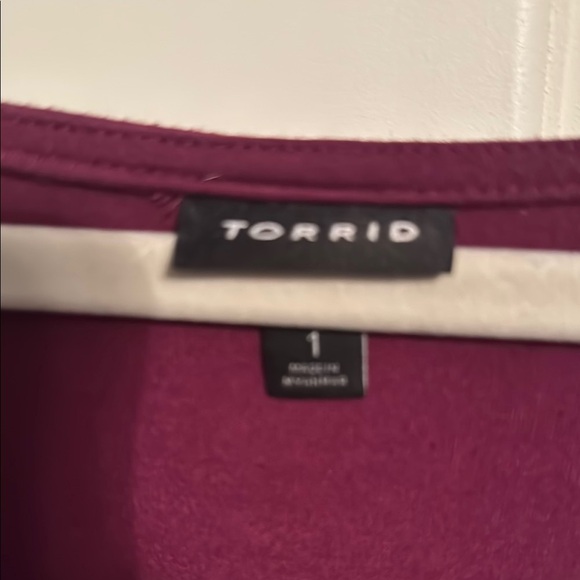 Torrid Deep Purple Midi Dress - Picture 2 of 2
